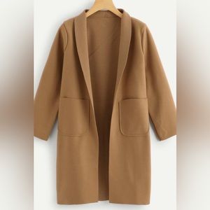 Camel Pocket Side Coat